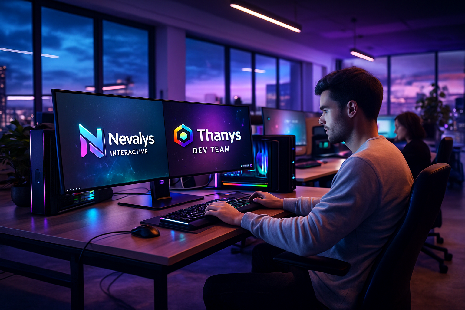 Équipe de développeurs passionnés